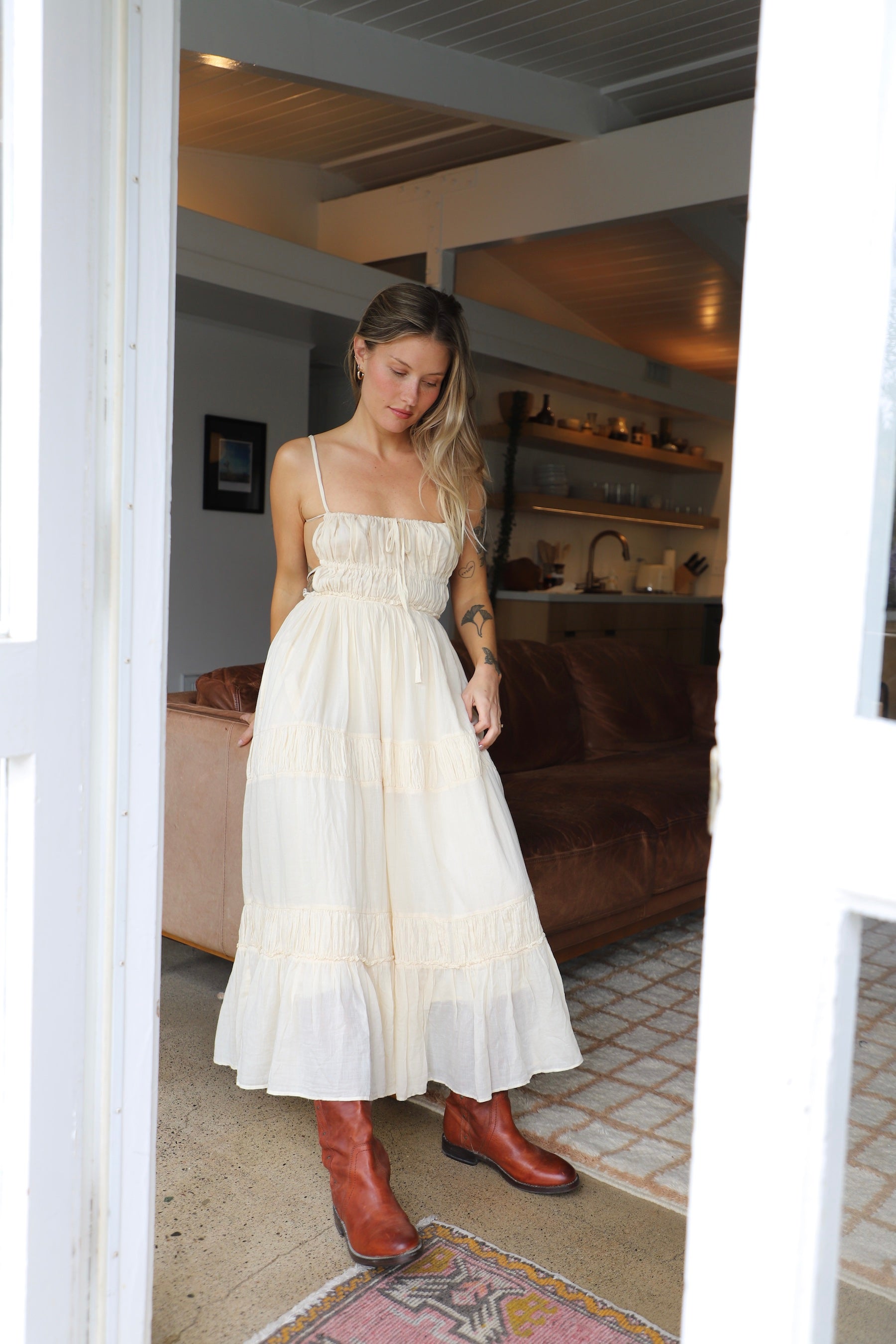 free people taking sides maxi dress I think it's safe to say we've found the dress of the Summer. Link in bio to shop the viral Taking Sides Maxi. . . . @audreyafs @jazzieyoung @just_a_taste_of_fashion @francescaperks @nina.haines
