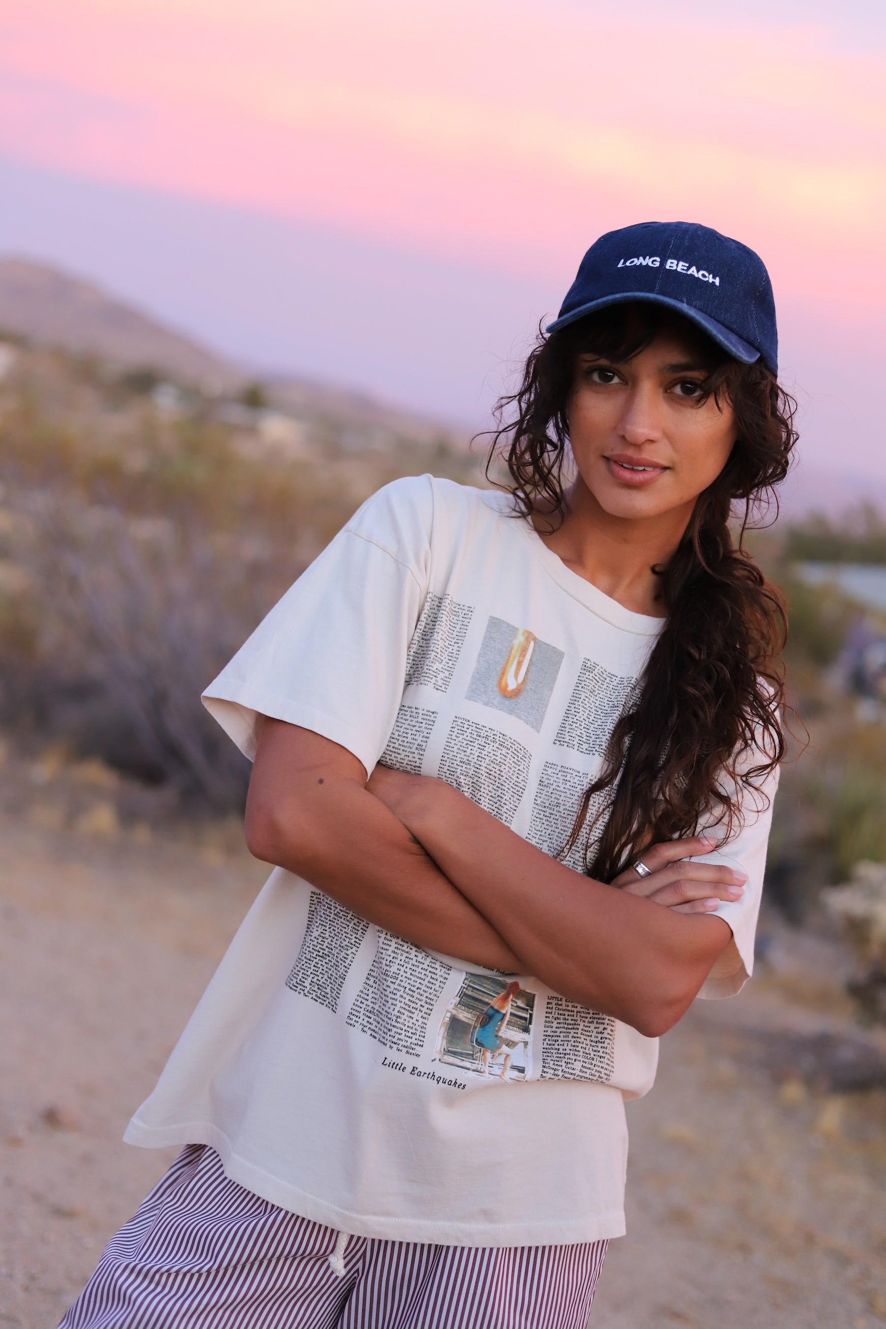 X Prism Khaki Long Beach Hat
