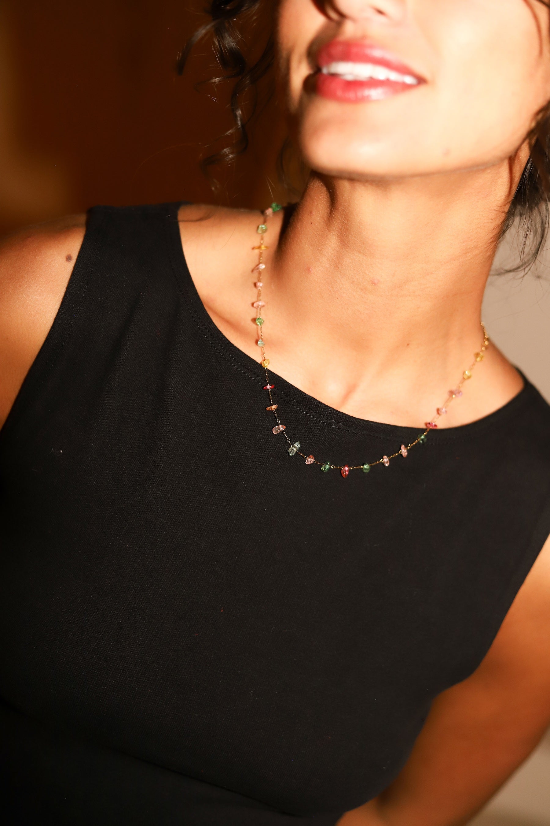 Pastel Gems Nora Necklace Prism Boutique Pastel Gems Nora Necklace Prism Boutique
