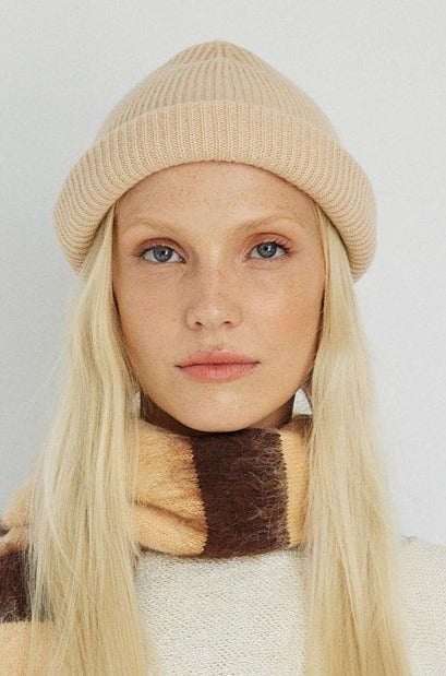 Cream Fisherman Beanie – Prism Boutique