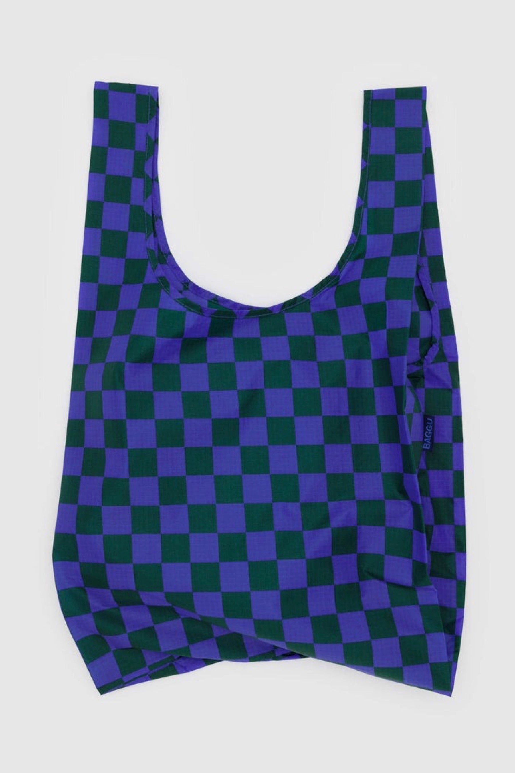 Iris Green Check Baggu – Prism Boutique