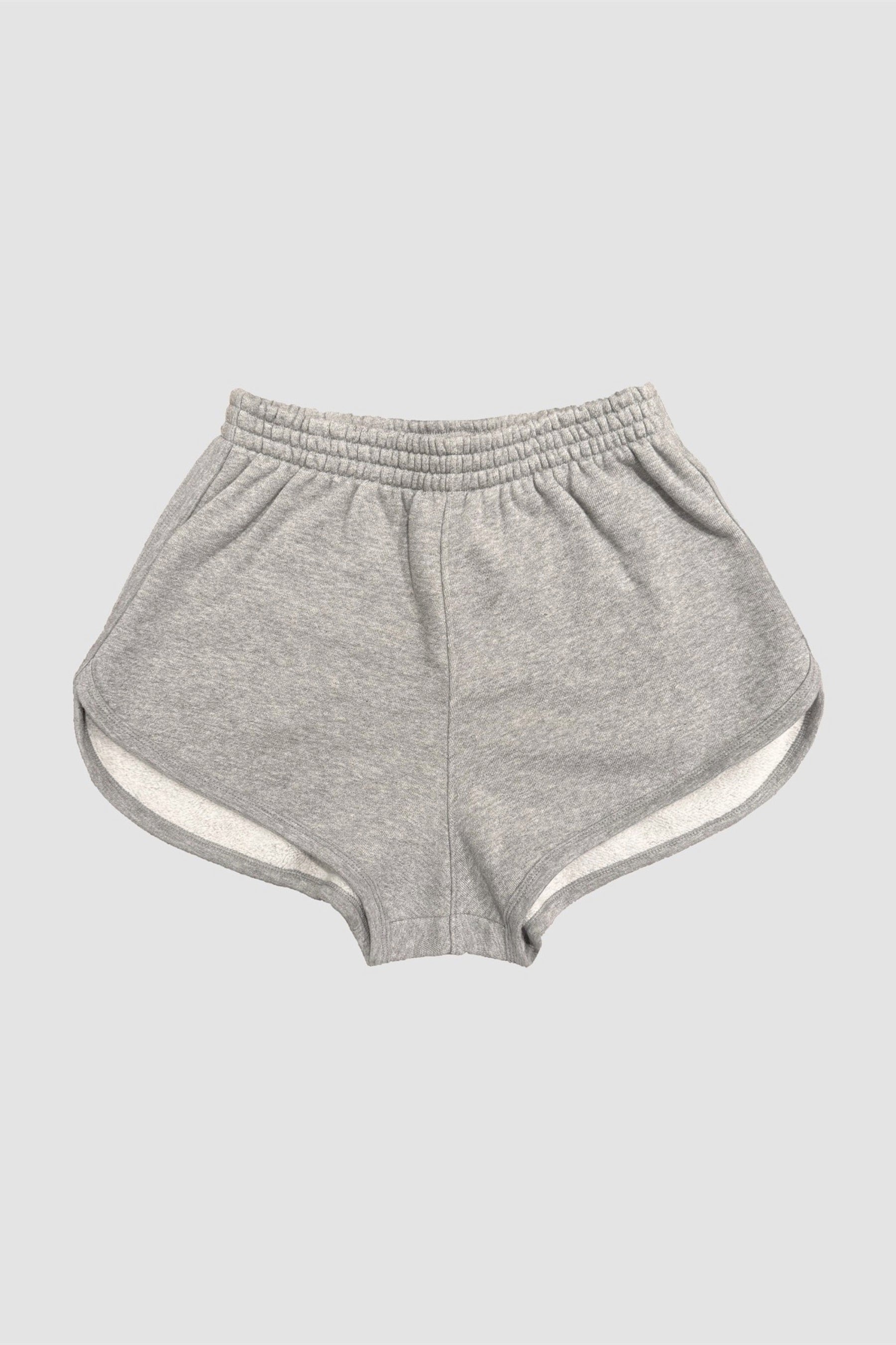 Heather Grey Dolphin Shorts – Prism Boutique
