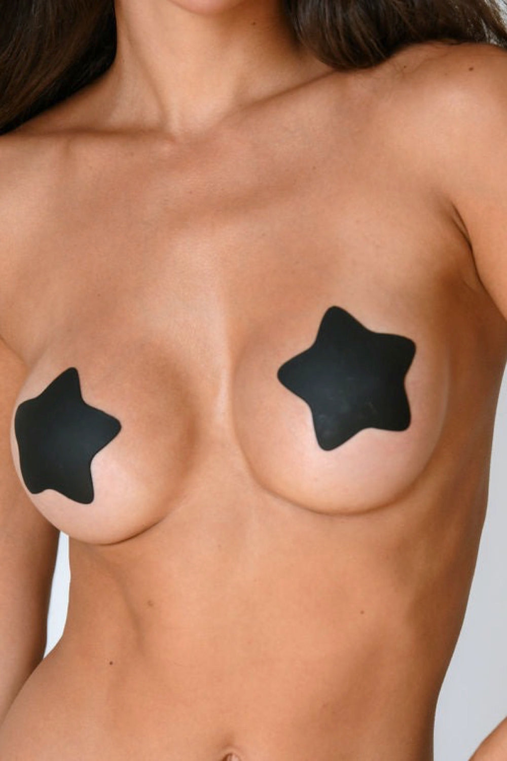 Black Star Nipple Covers