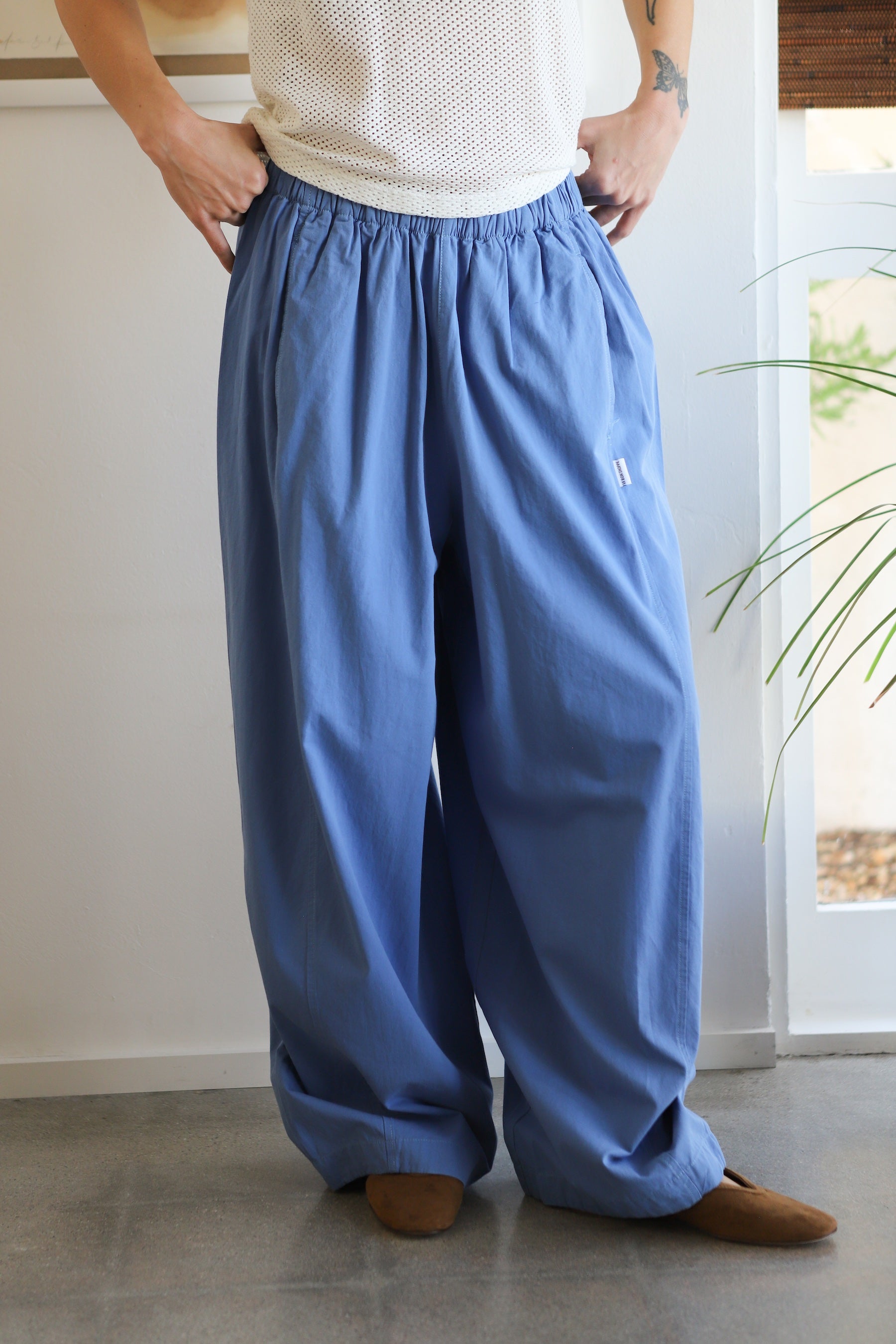 Slate Blue Parachute Pant – Prism Boutique