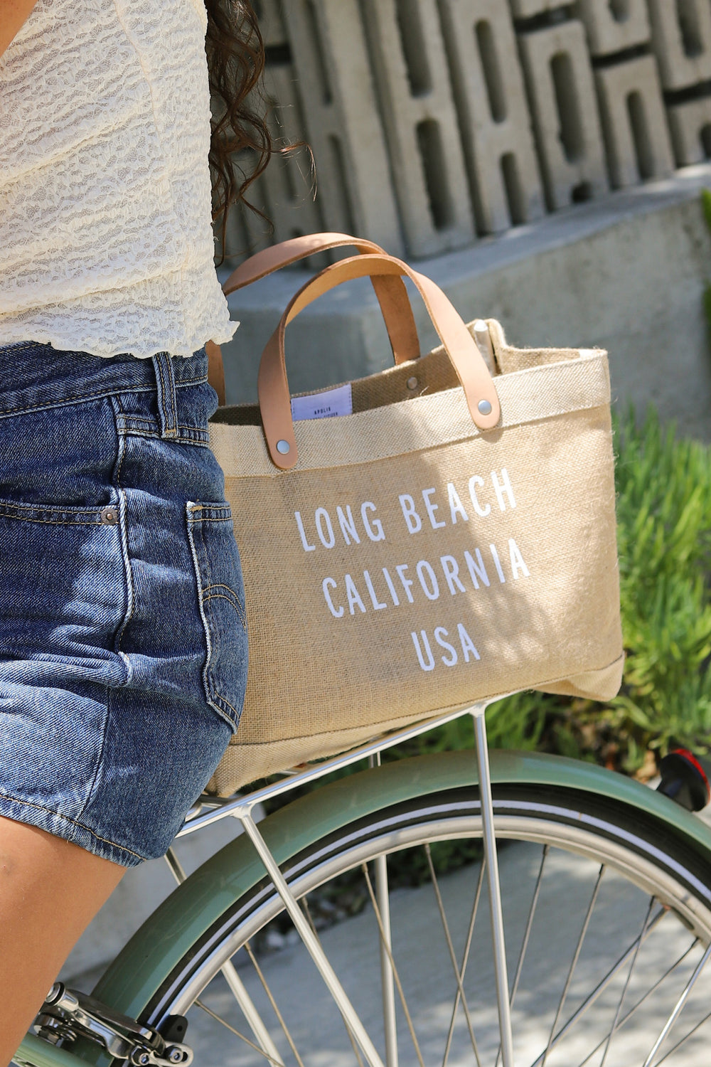 Long Beach / California Petite Market Bag