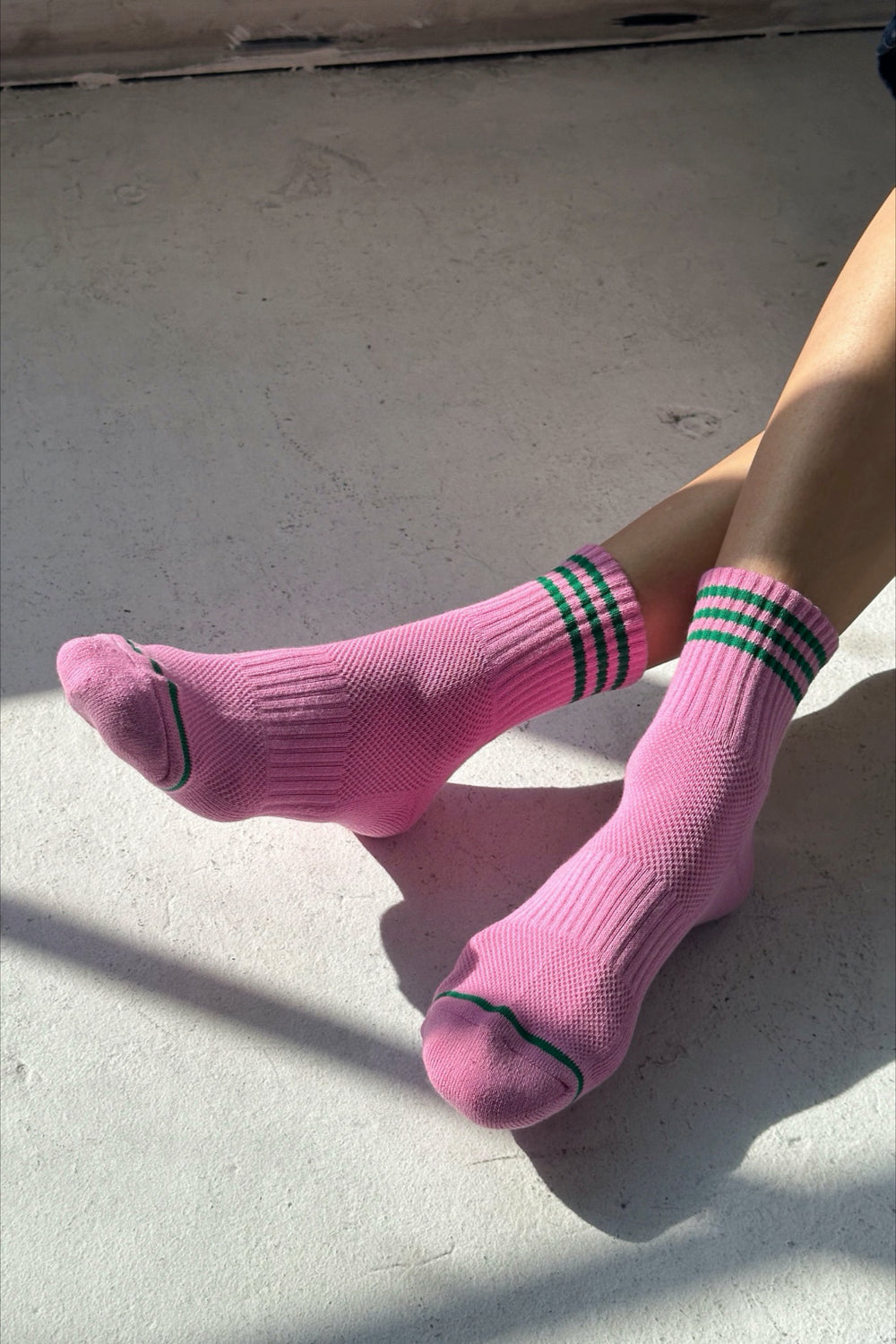 Rose Pink Girlfriend Socks