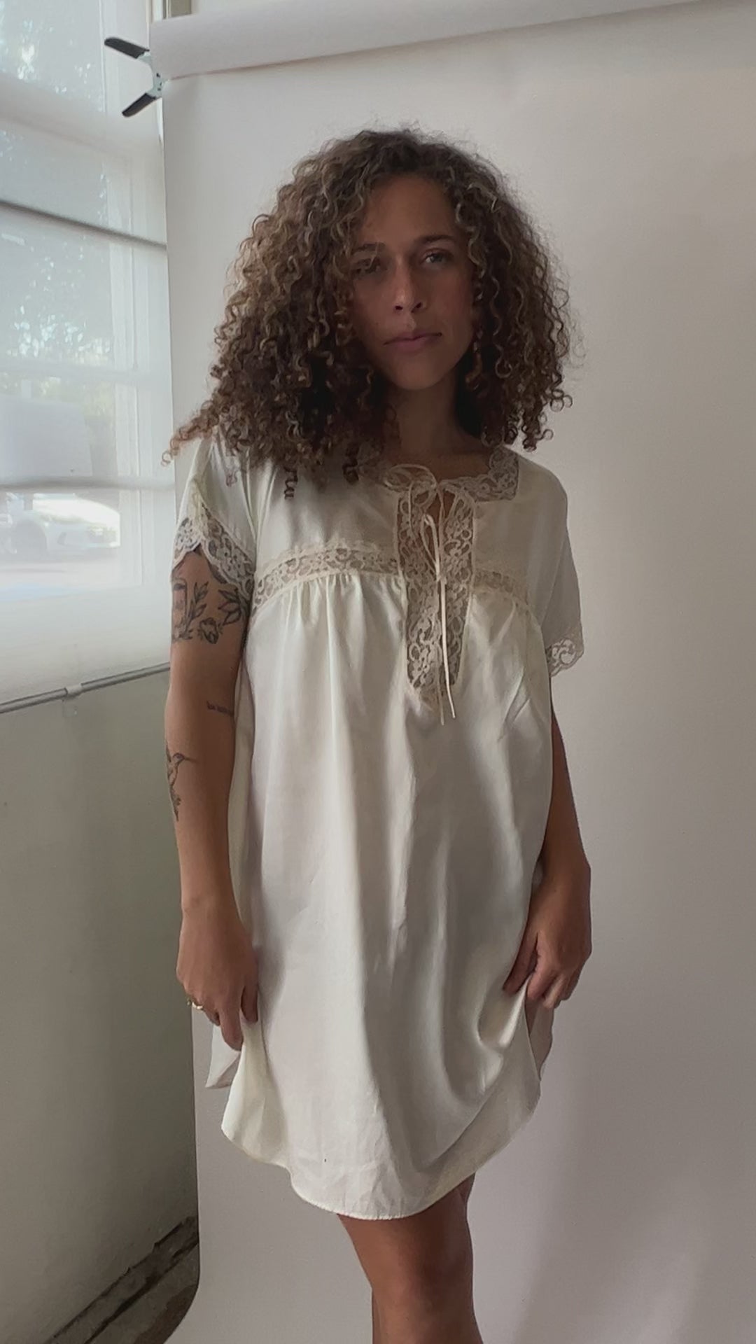 Ivory Ilise Lace Slip Dress – Prism Boutique