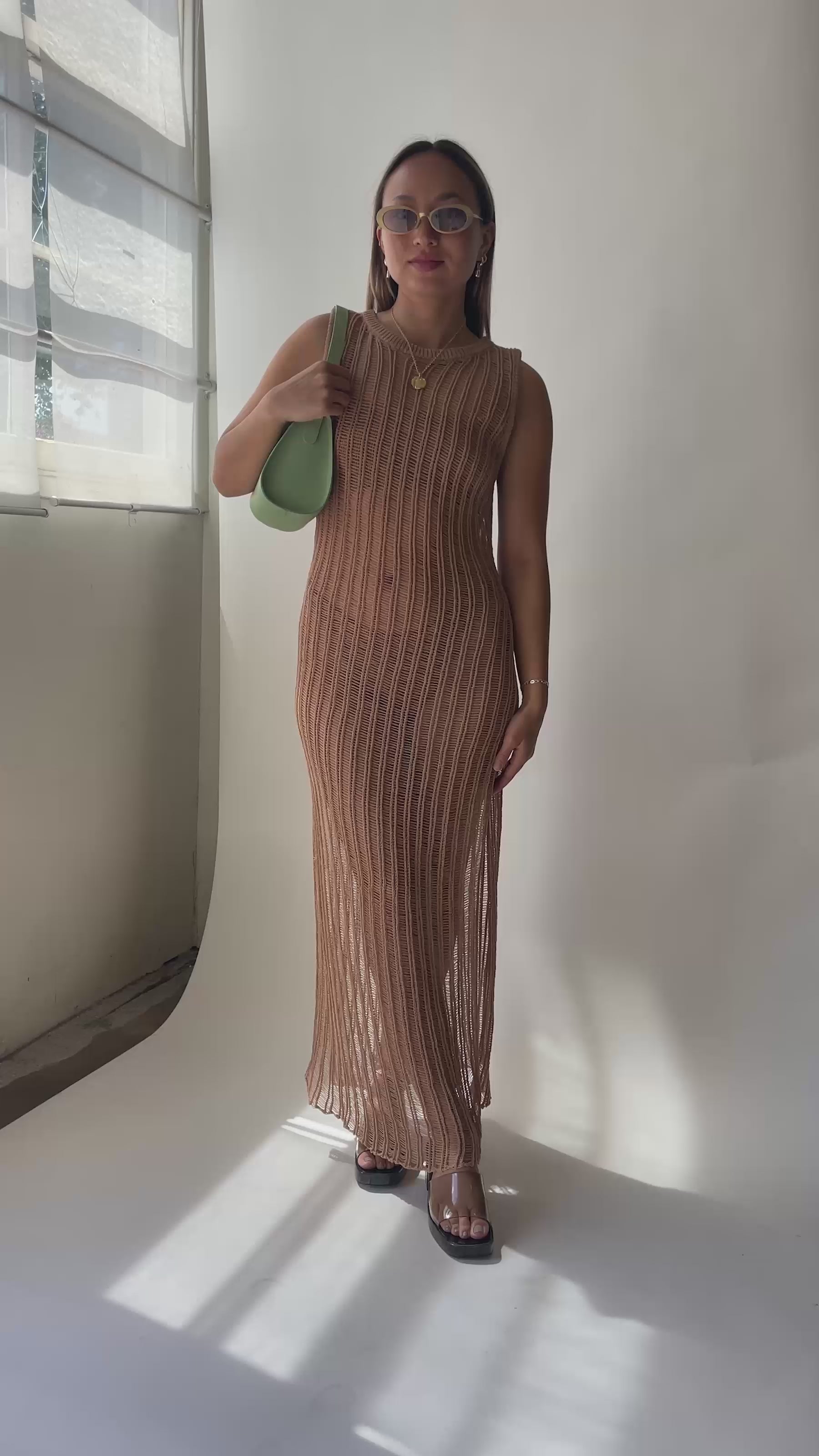 Toast Crochet Maxi Dress  Prism Boutique