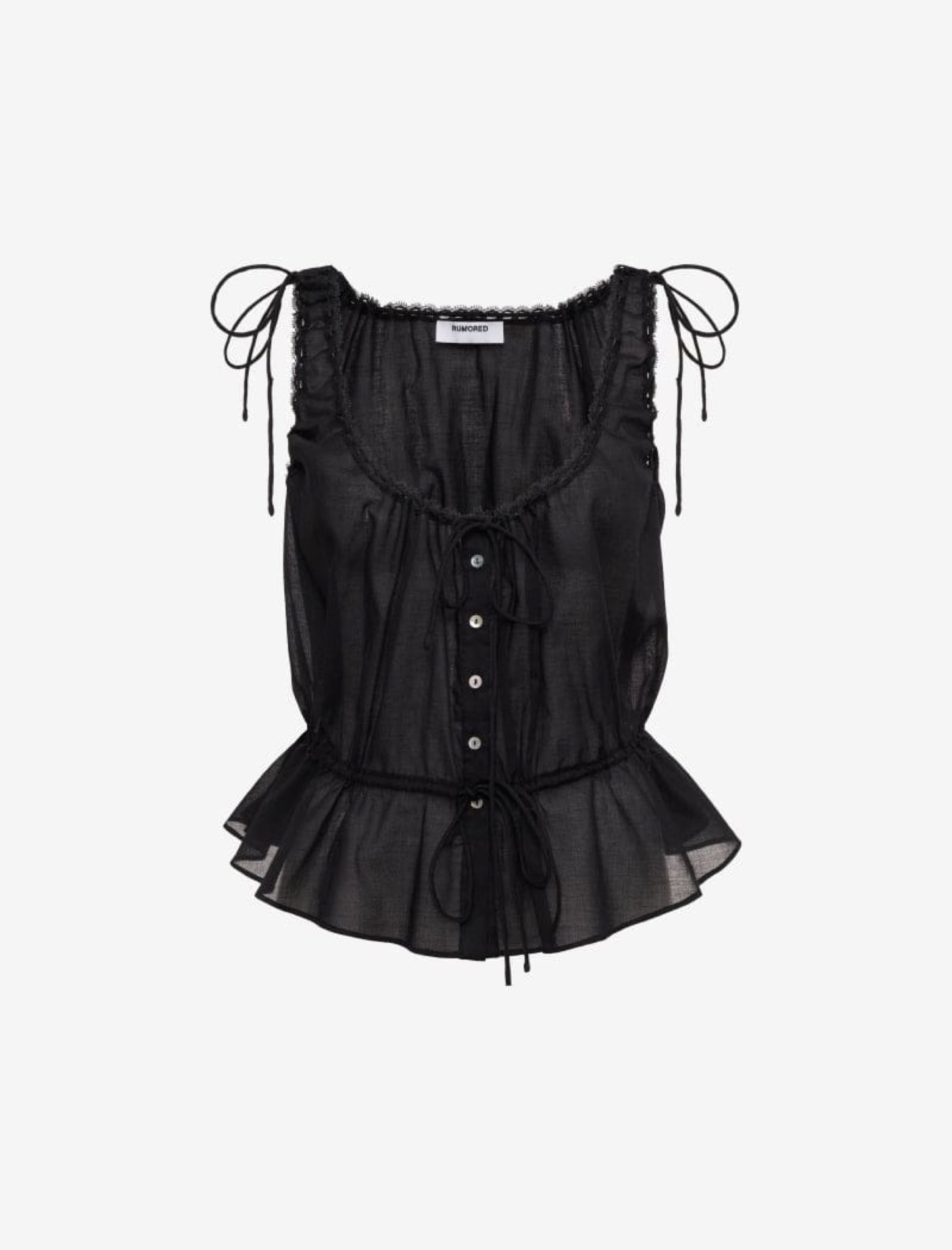 Black Rosemary Top – Prism Boutique