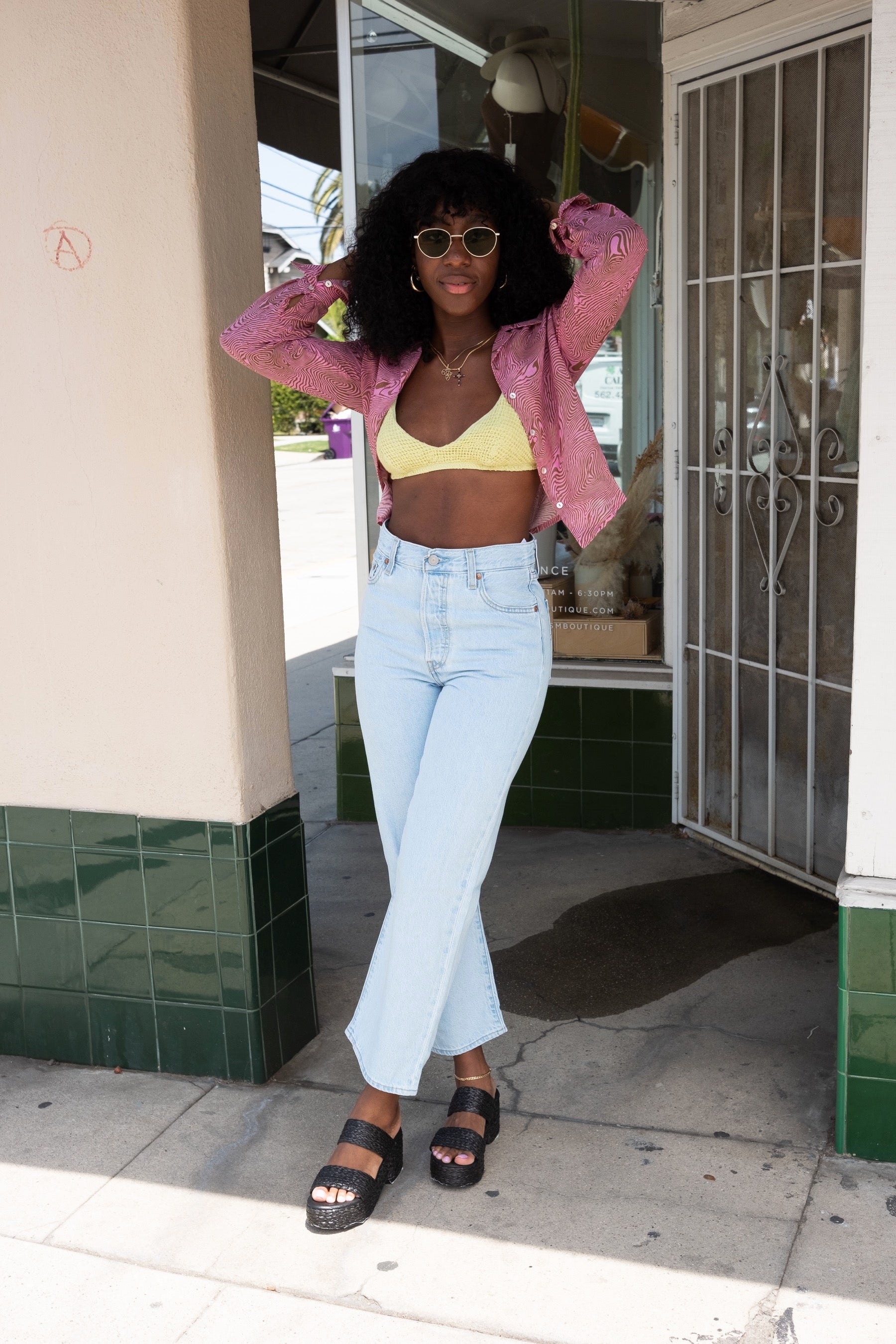 One Track Mind Ribcage Straight Jeans Prism Boutique