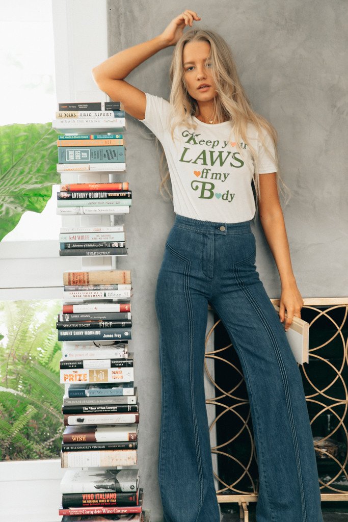 Annie Wear Straight Leg Jeans with Cargo Pockets