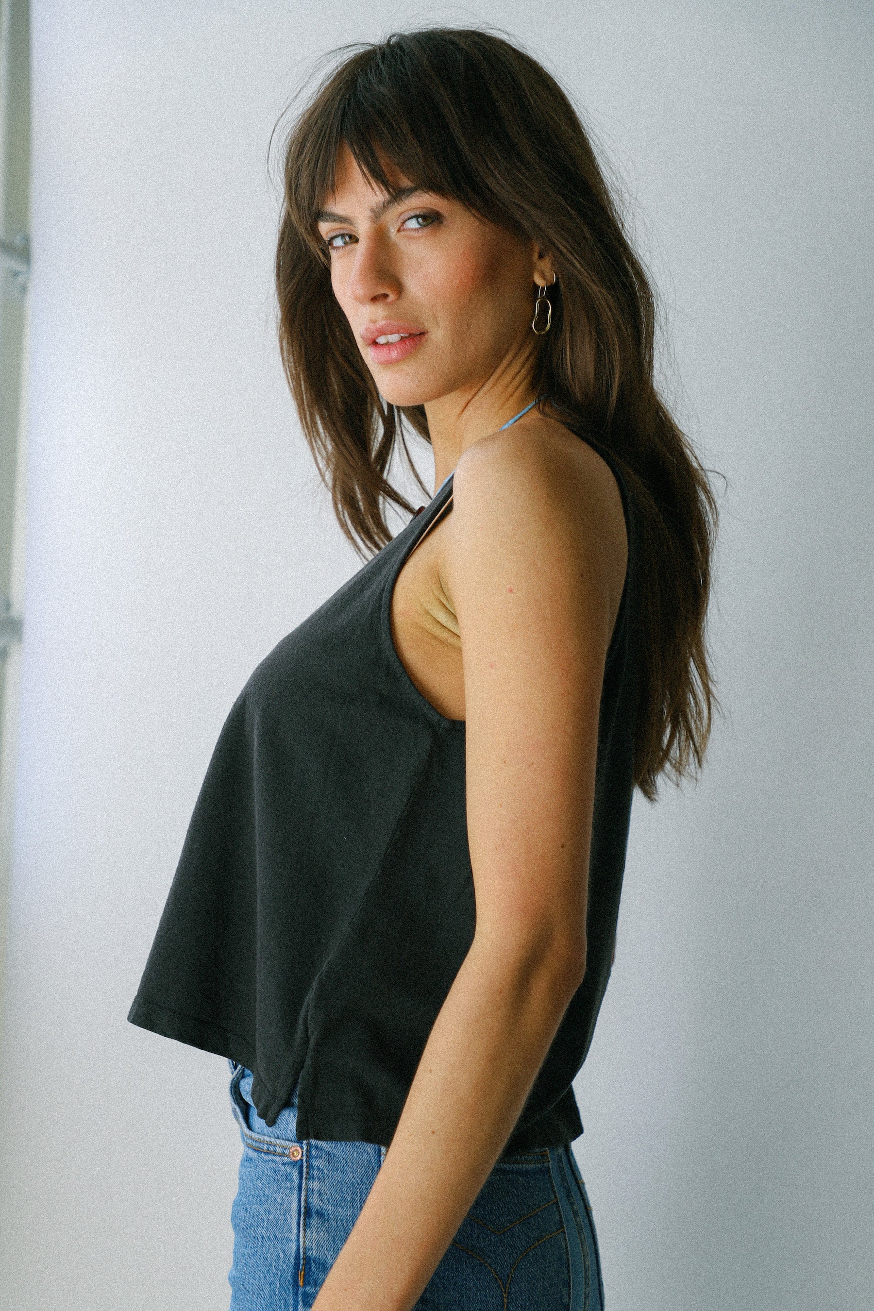 Black Cropped Tank – Prism Boutique
