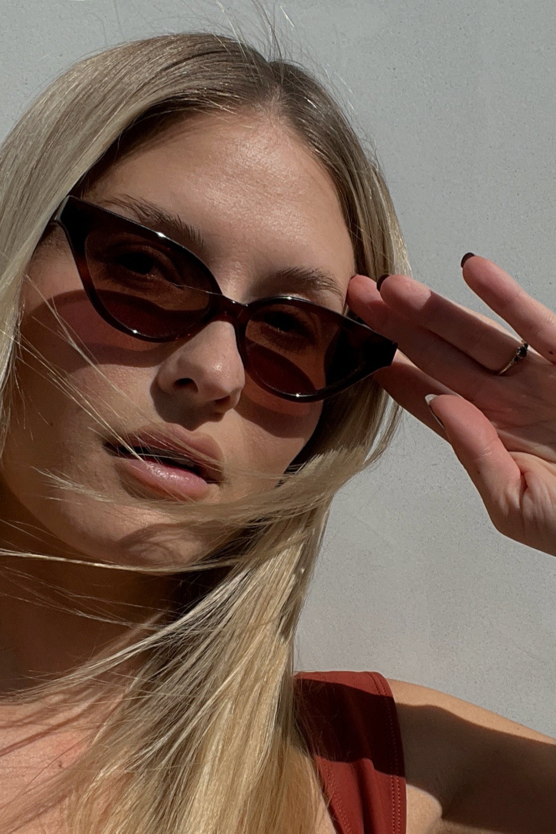 Prismik Brillante-Havana Sunglasses by Glassing Handmade in Italy luxury sunglasses with outstanding design  main image 4