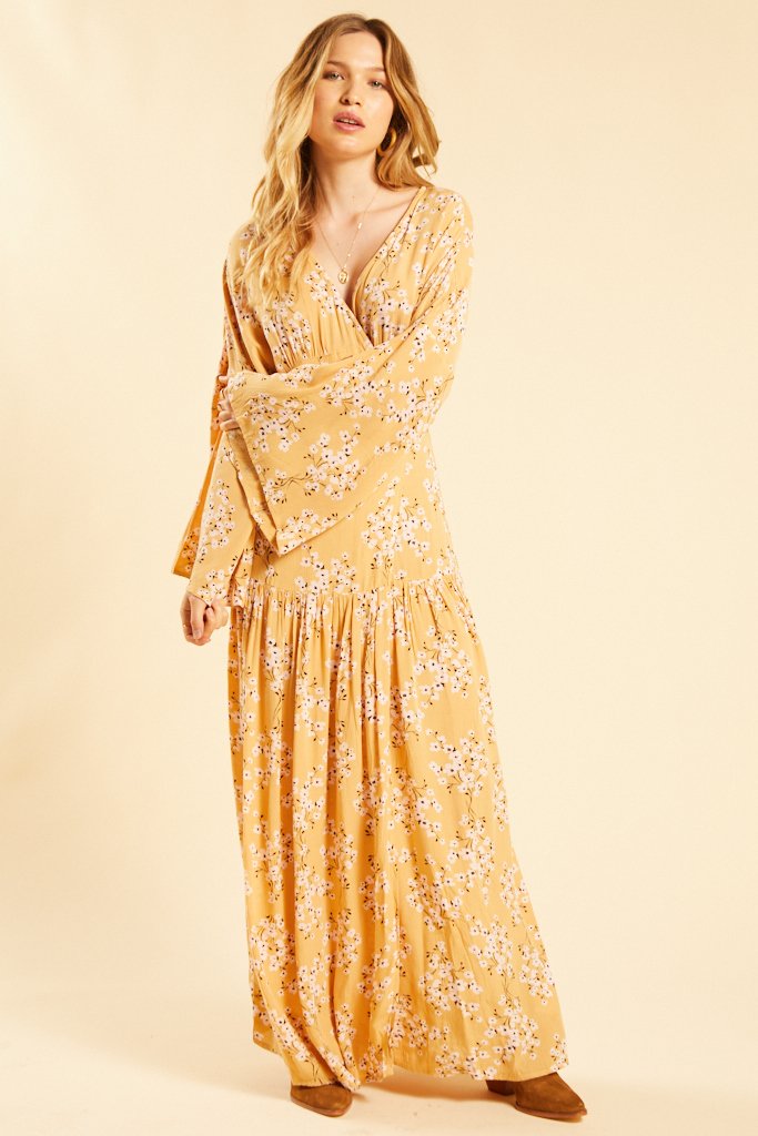 Golden Favorite Dress Prism Boutique Golden Favorite Dress Prism Boutique