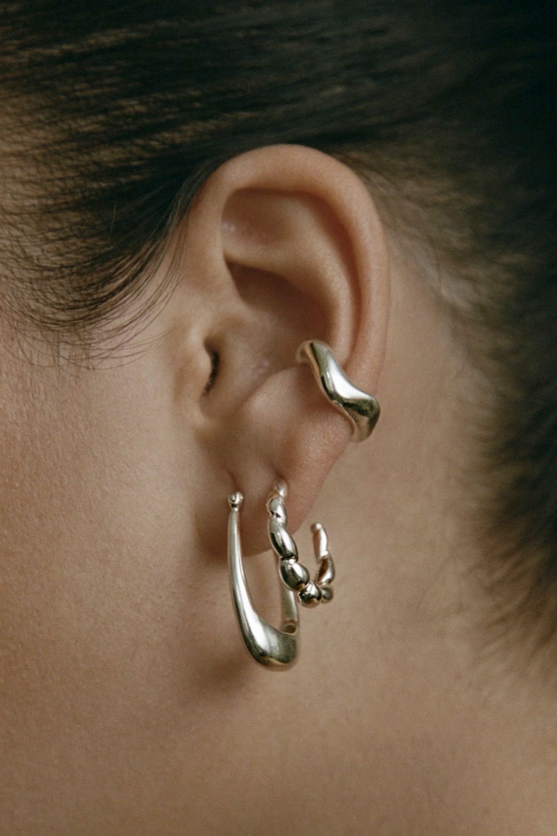 Silver Simone Ear Cuff – Prism Boutique
