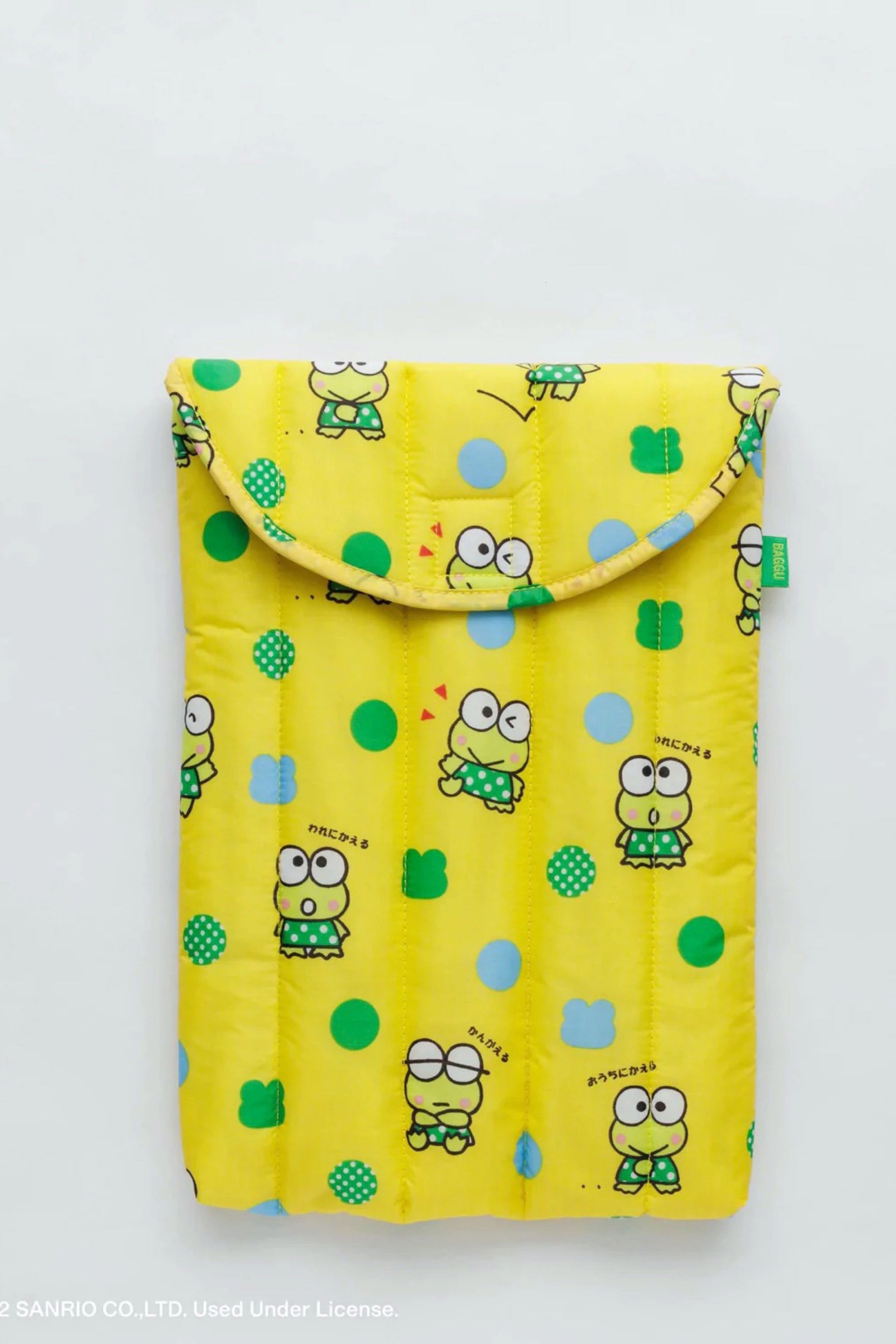 【希少】BAGGUけろけろけろっぴ PUFFY LAPTOP SLEEVE 16 Keroppi Puffy Laptop Sleeve – Prism Boutique