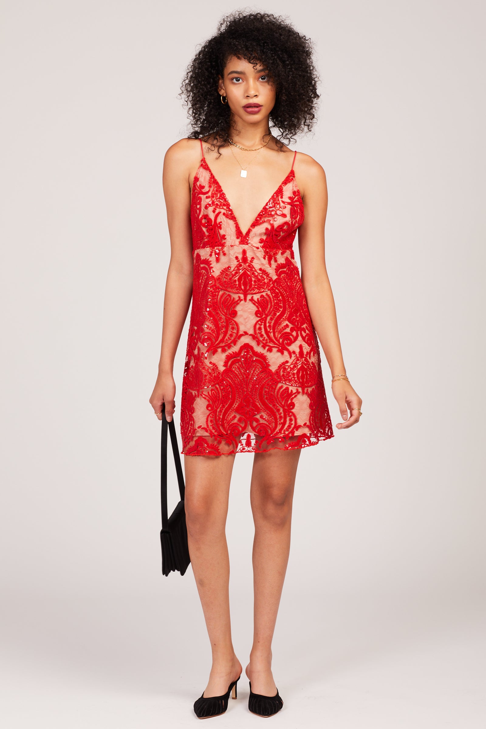 night shimmers mini dress Red Night Shimmers Mini Dress