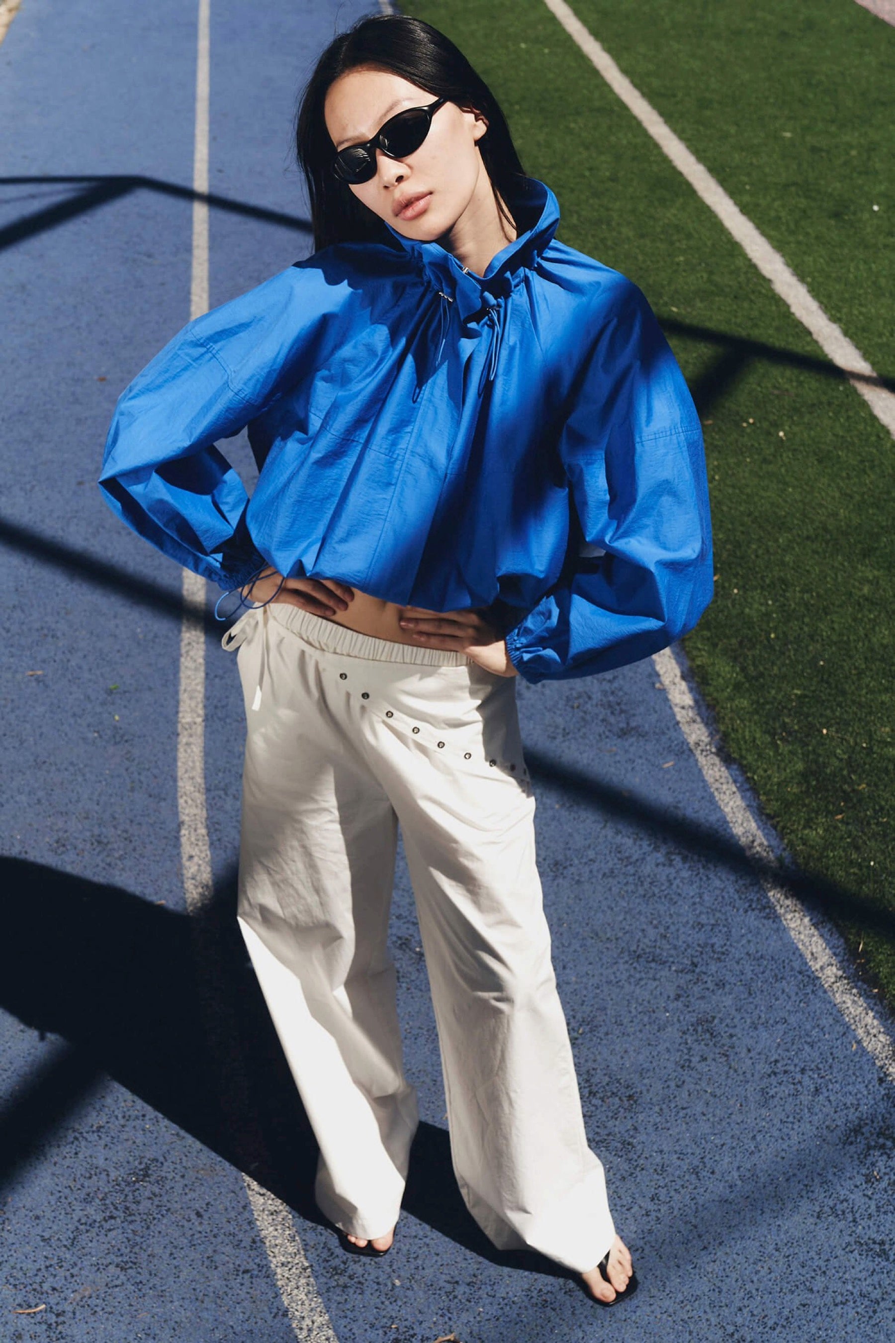Blue Alma Funnel Jacket
