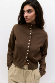 Brown Brooks Cardigan