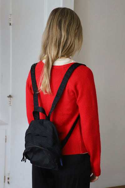 Black Mini Nylon Backpack – Prism Boutique