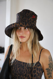 Dark Leopard Sunhat