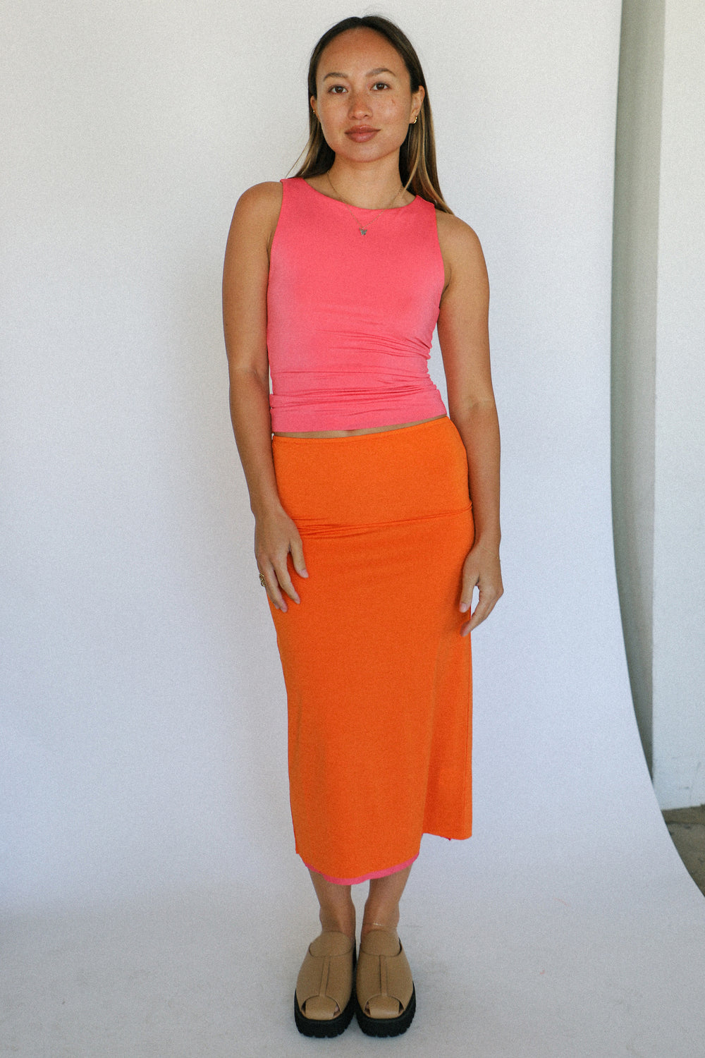 Orange Aruba Skirt