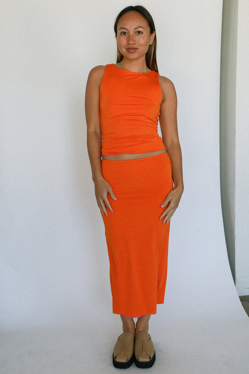 Orange Aruba Skirt