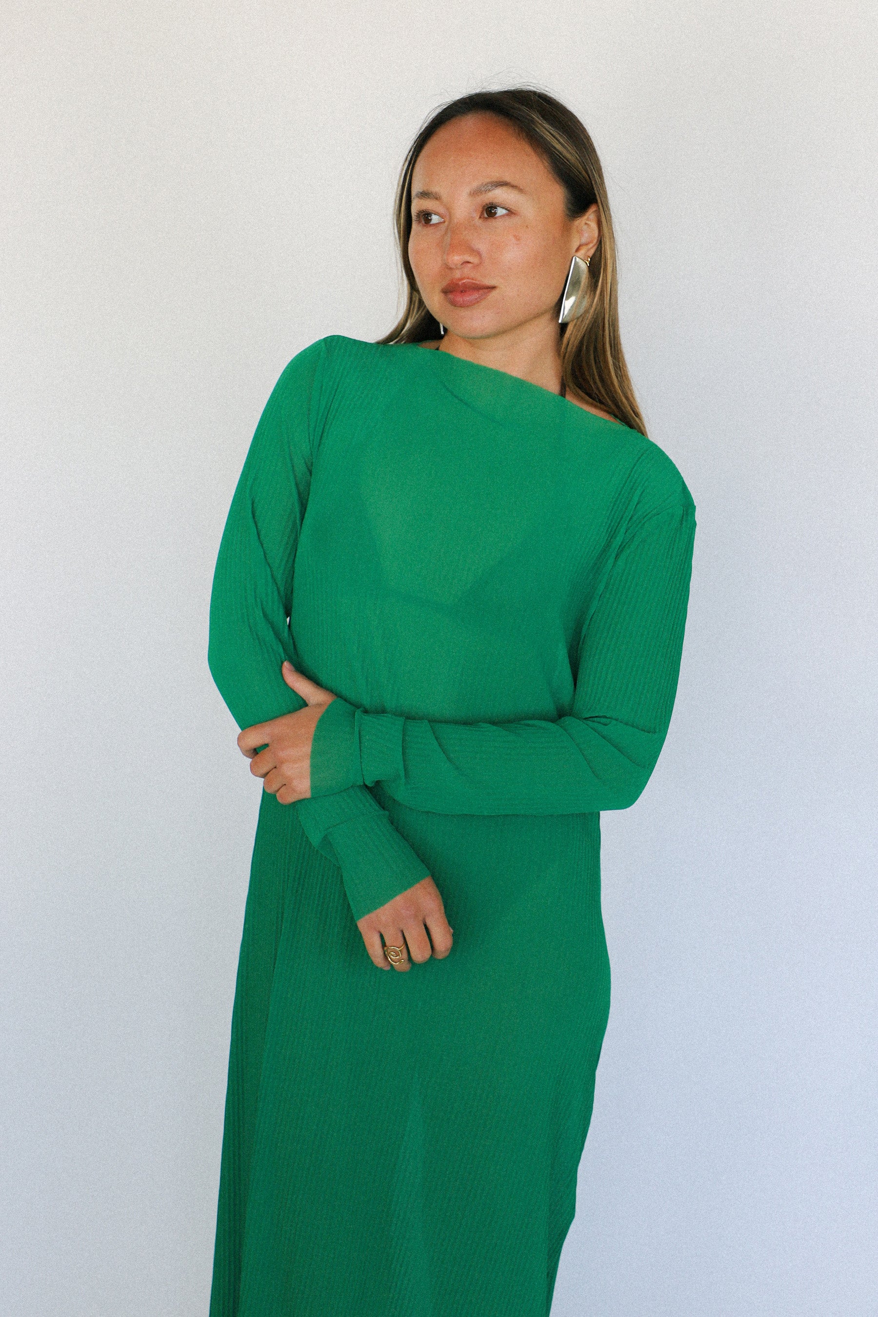 Kelly Green Pleated Mesh Dress Prism Boutique Kelly Green Pleated Mesh Dress Prism Boutique
