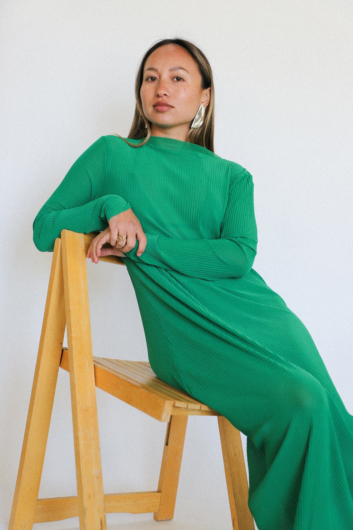 Kelly Green Pleated Mesh Dress Prism Boutique Kelly Green Pleated Mesh Dress Prism Boutique