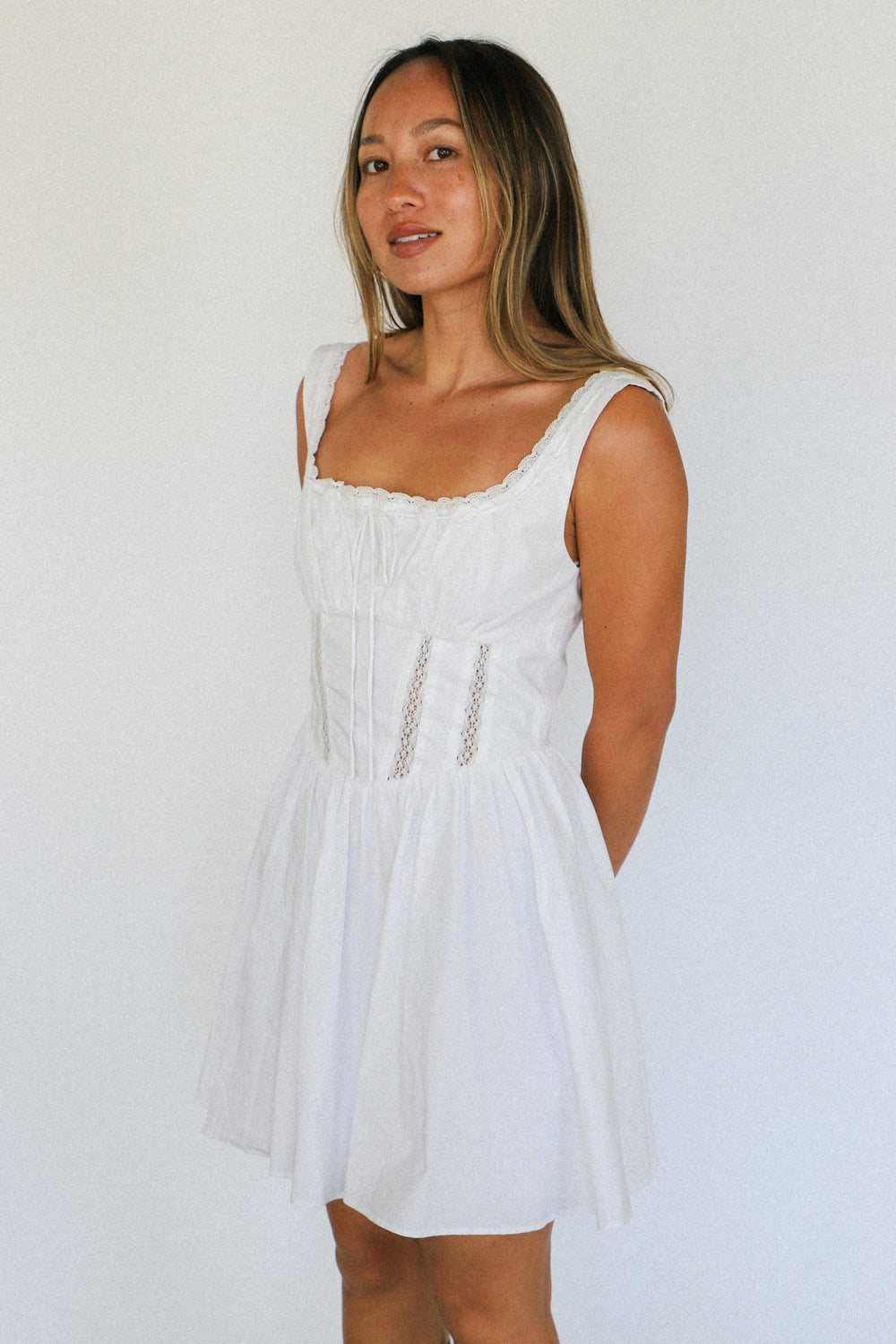 White Charlotte Dress