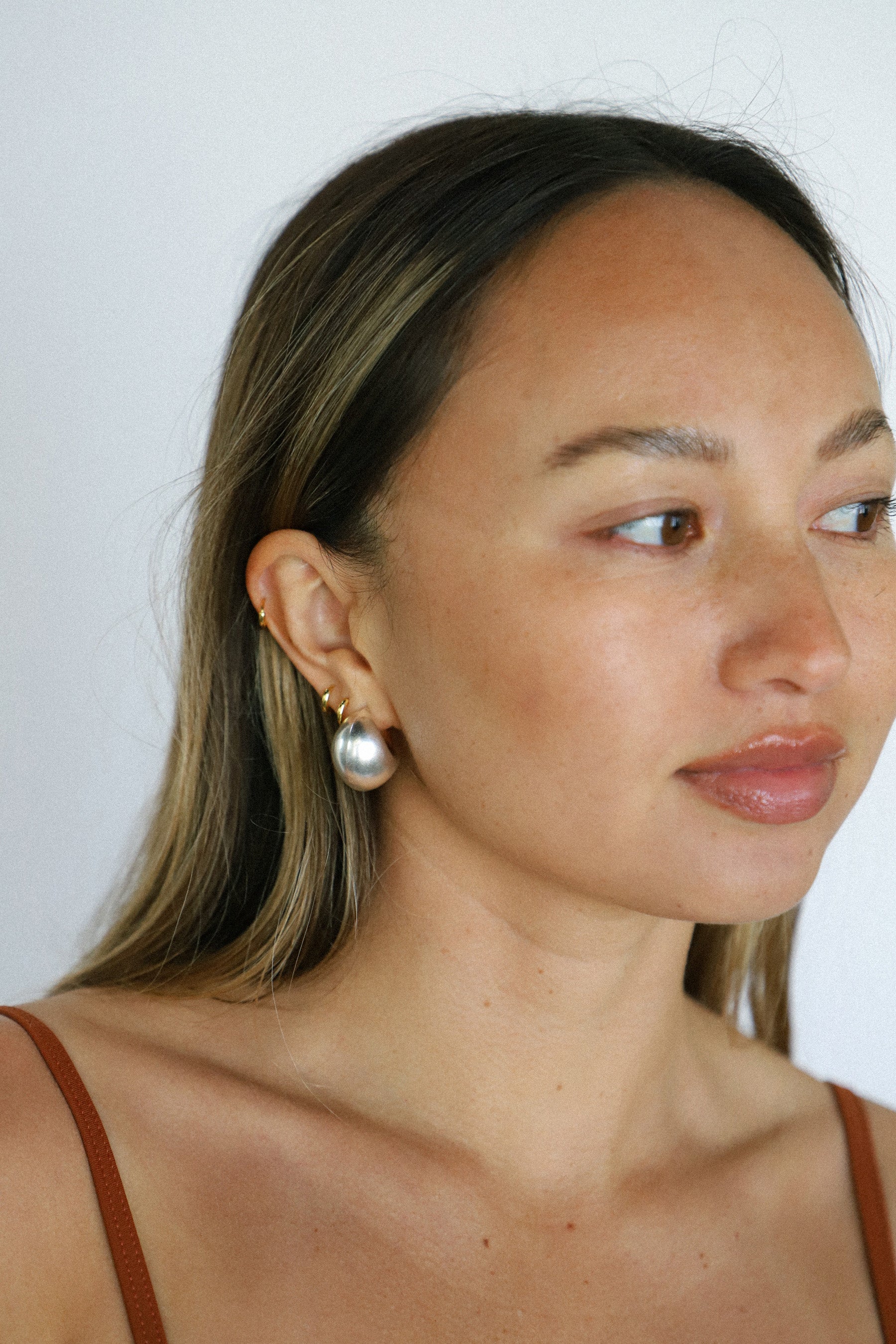 Silver Justine Earrings