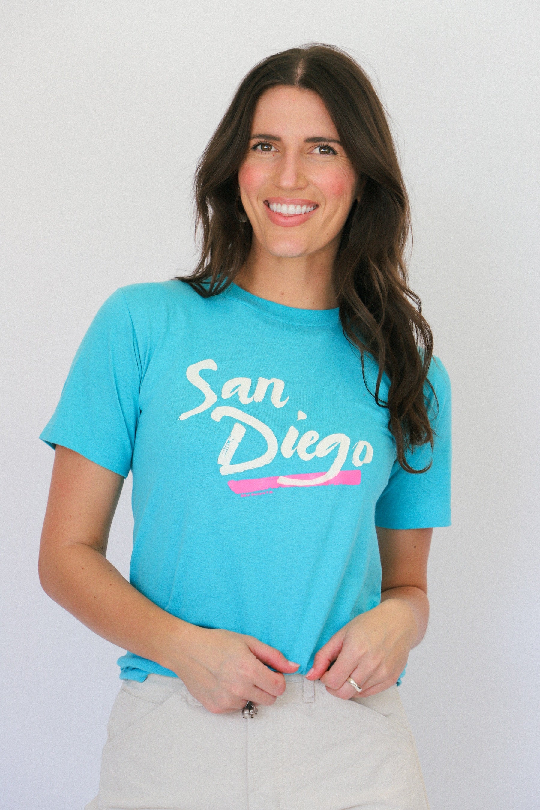 Turquoise San Diego Tee