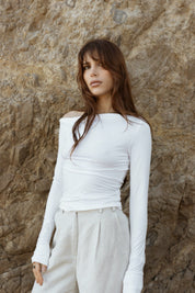 White Emita Top