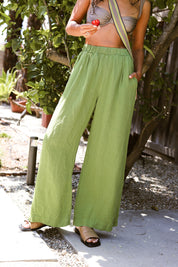 Dark Matcha Cambria Pant