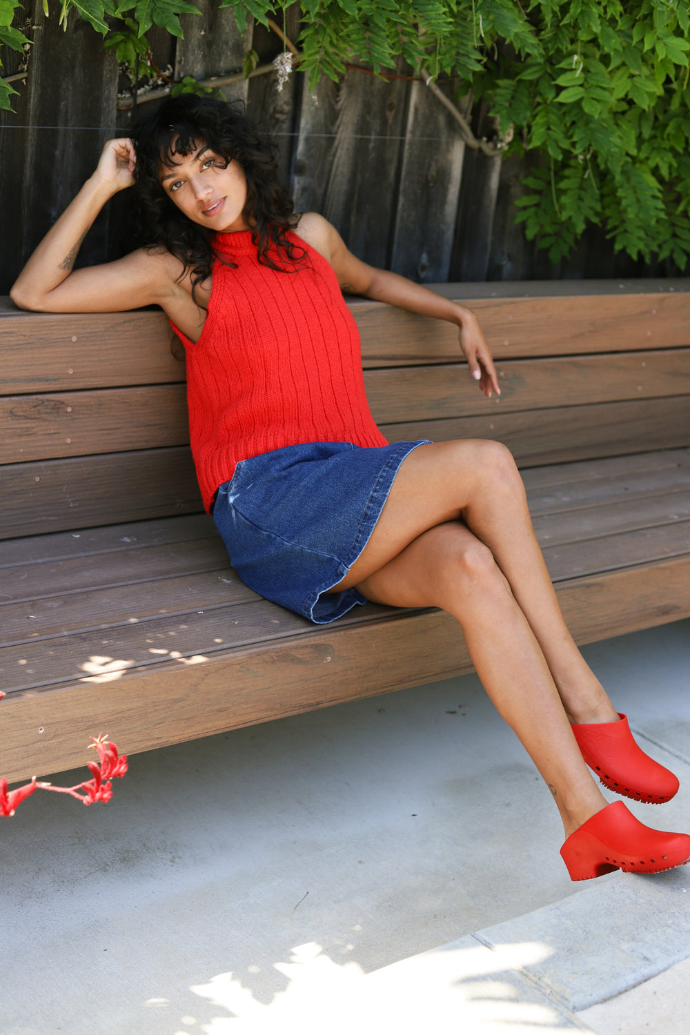 Red Classic Clog