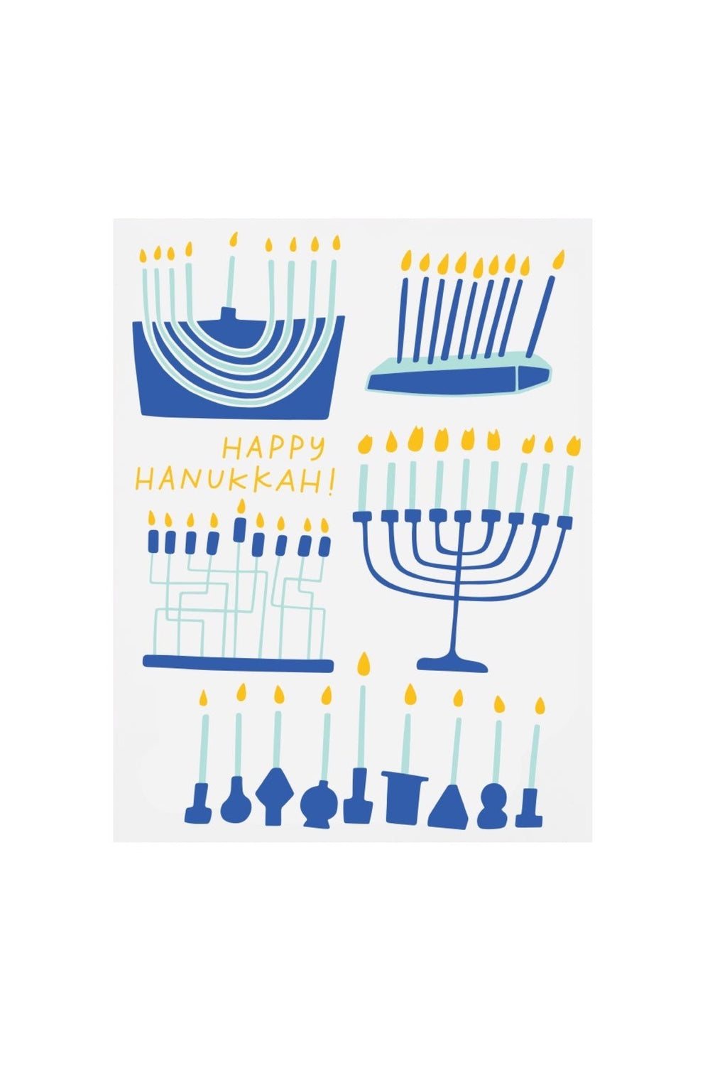 Menorahs Card