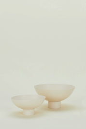 Ivory Medium Essential Footed Bowl