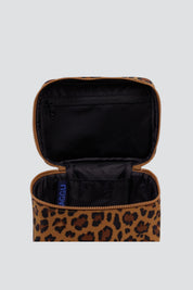 Leopard Large Cosmetic Case