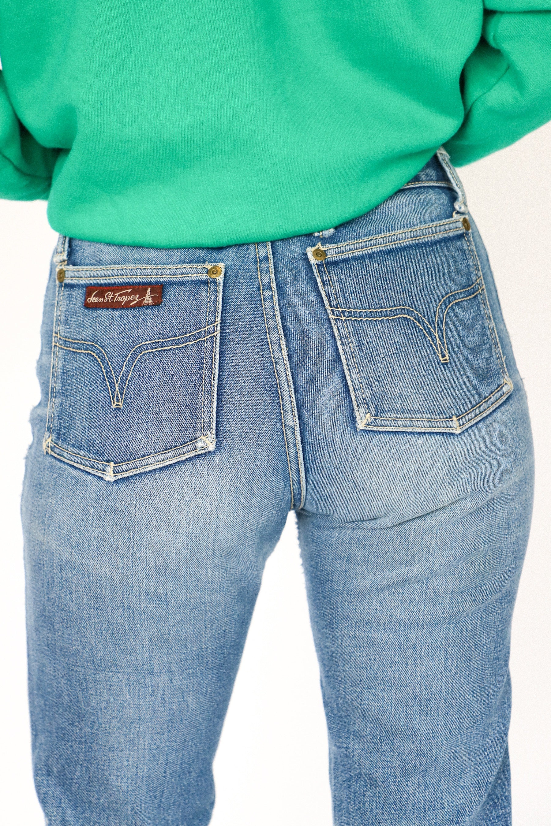 St Tropez Straight Leg Jean