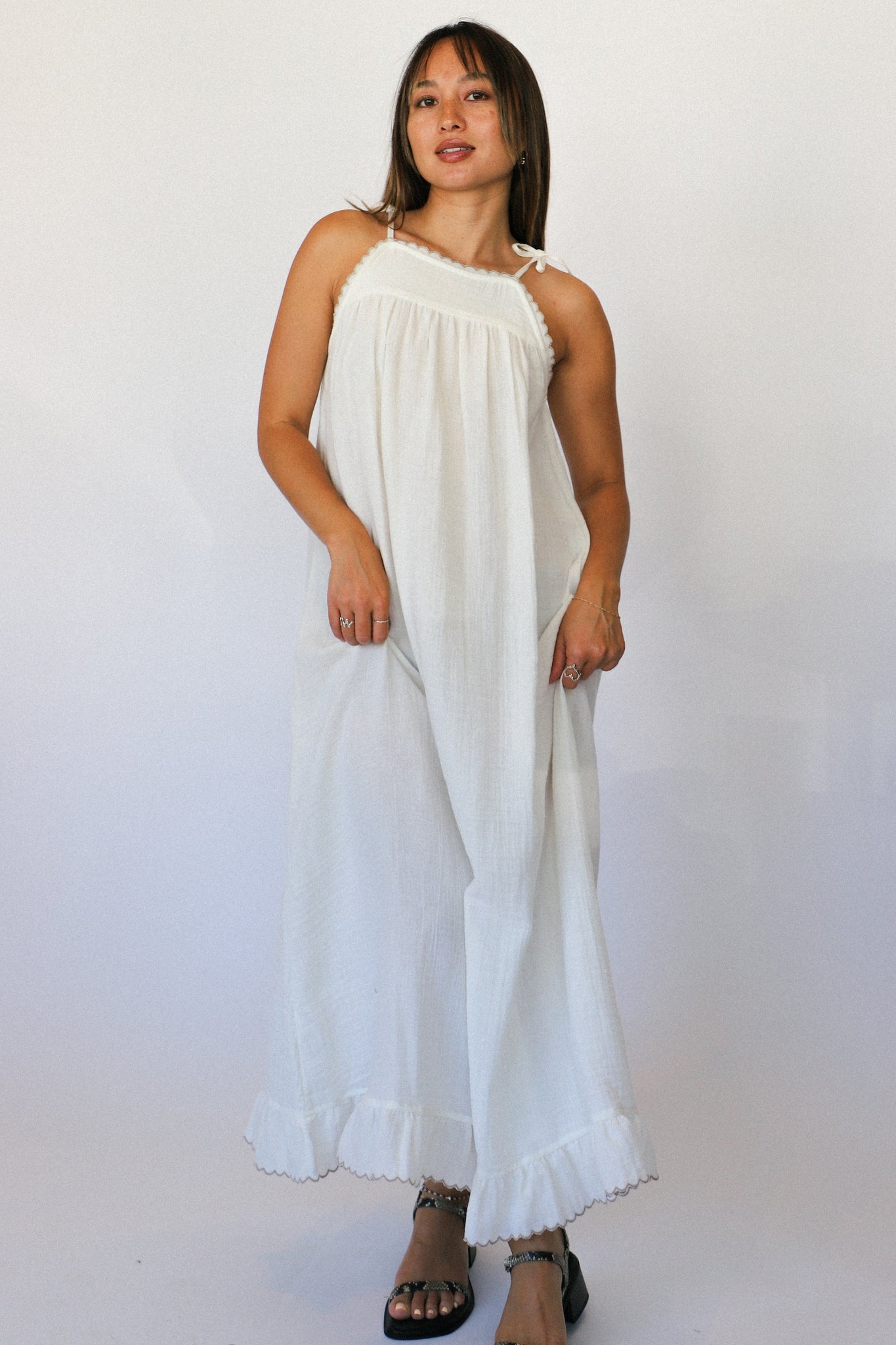 White Alaia Slip Dress – Prism Boutique White Alaia Slip Dress – Prism Boutique