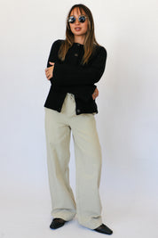 Black Tyler Cardigan
