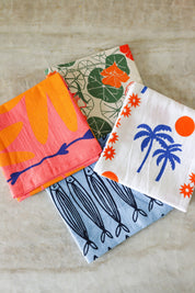 Nasturtium Tea Towel