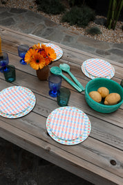 Teal Serving Set