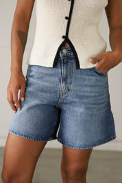 Worn Memory High Rise Baggy Short