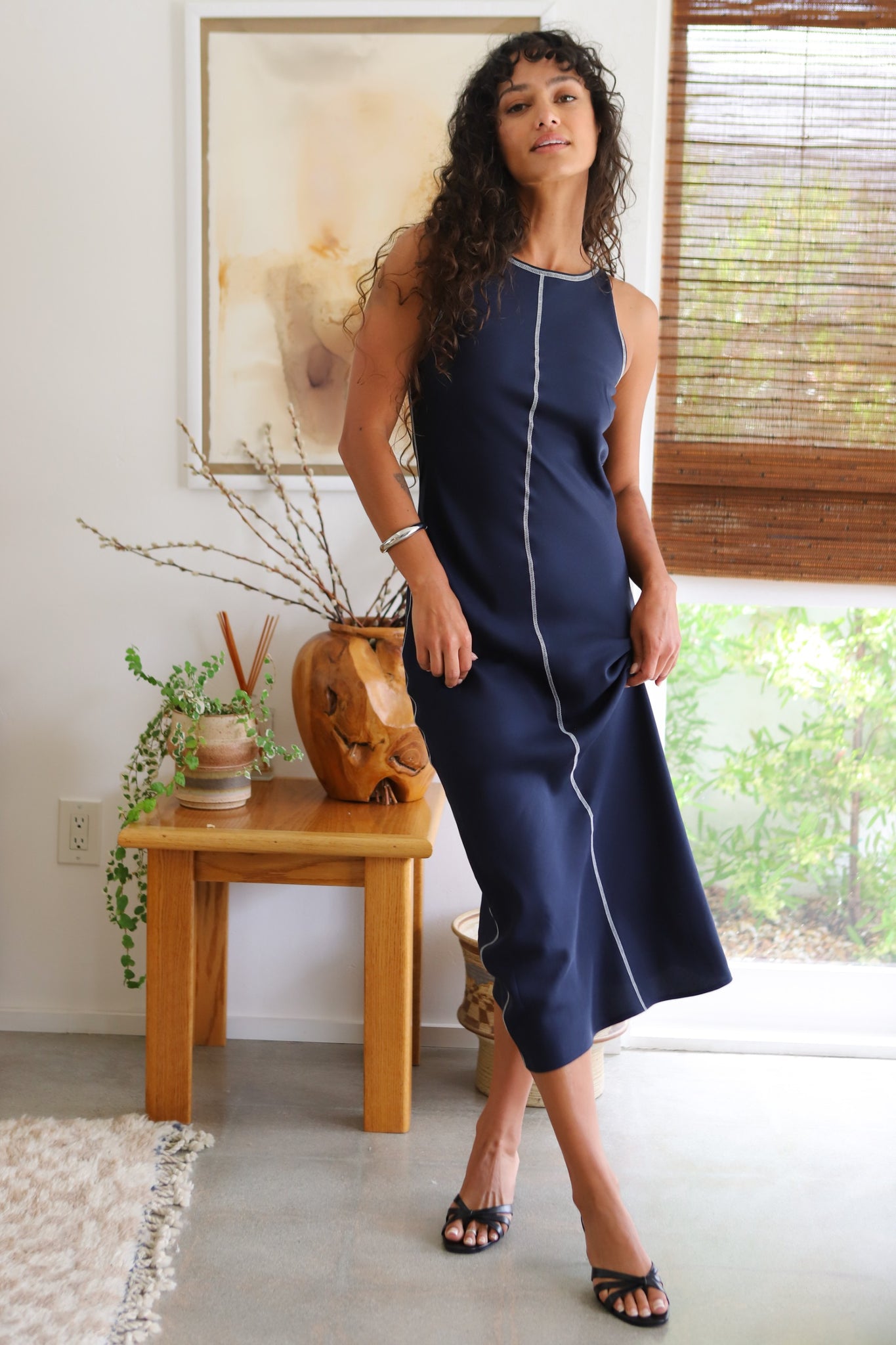 Peacoat Contour Slip Dress Prism Boutique Peacoat Contour Slip Dress Prism Boutique