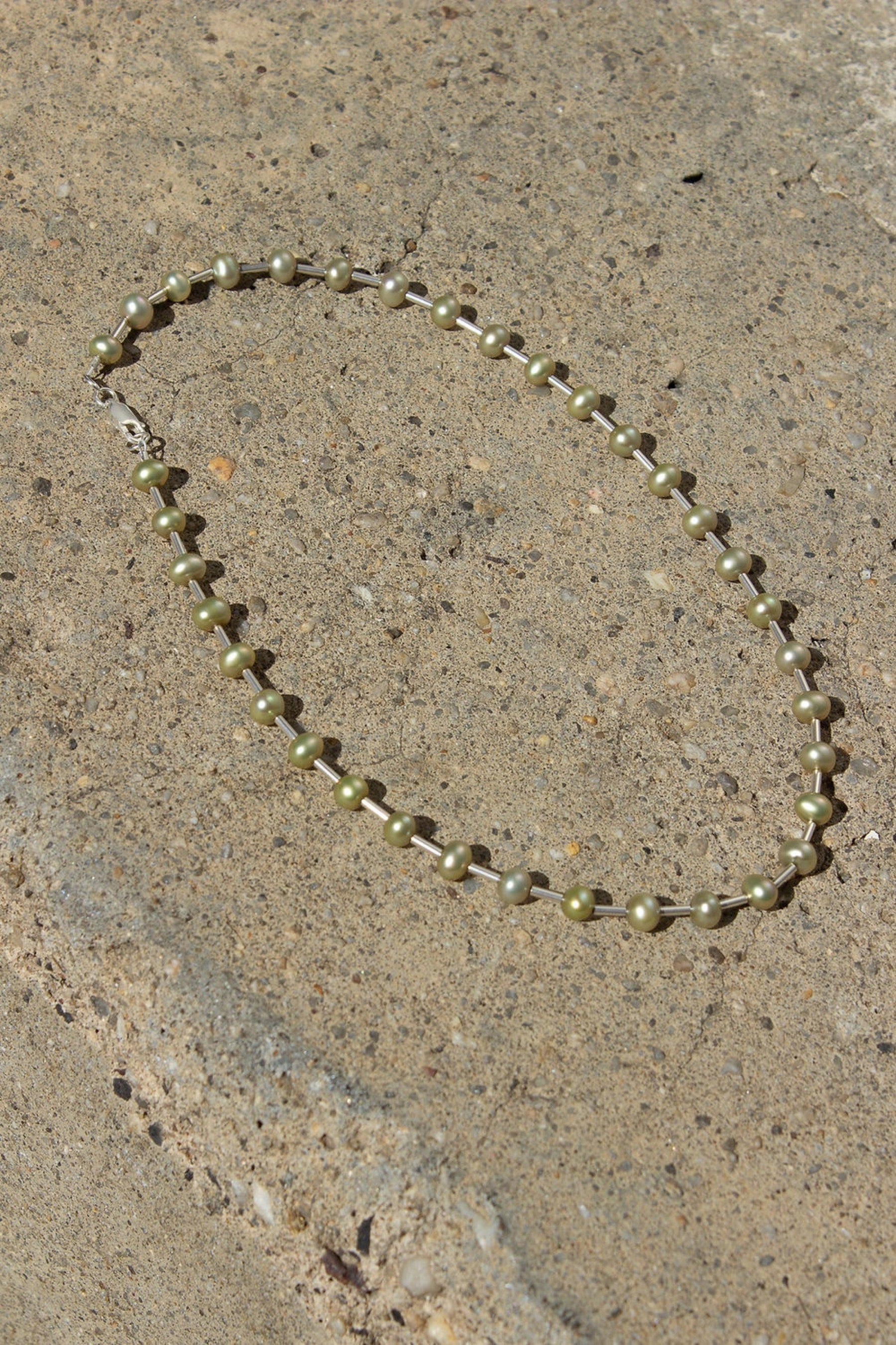 Silver Bonar Clasp Choker