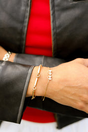 Gold Bar Bracelet