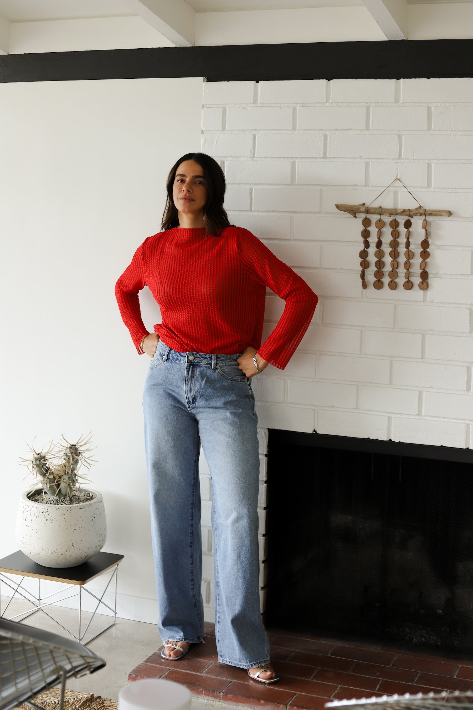 Bright Rouge Addison Long Sleeve – Prism Boutique