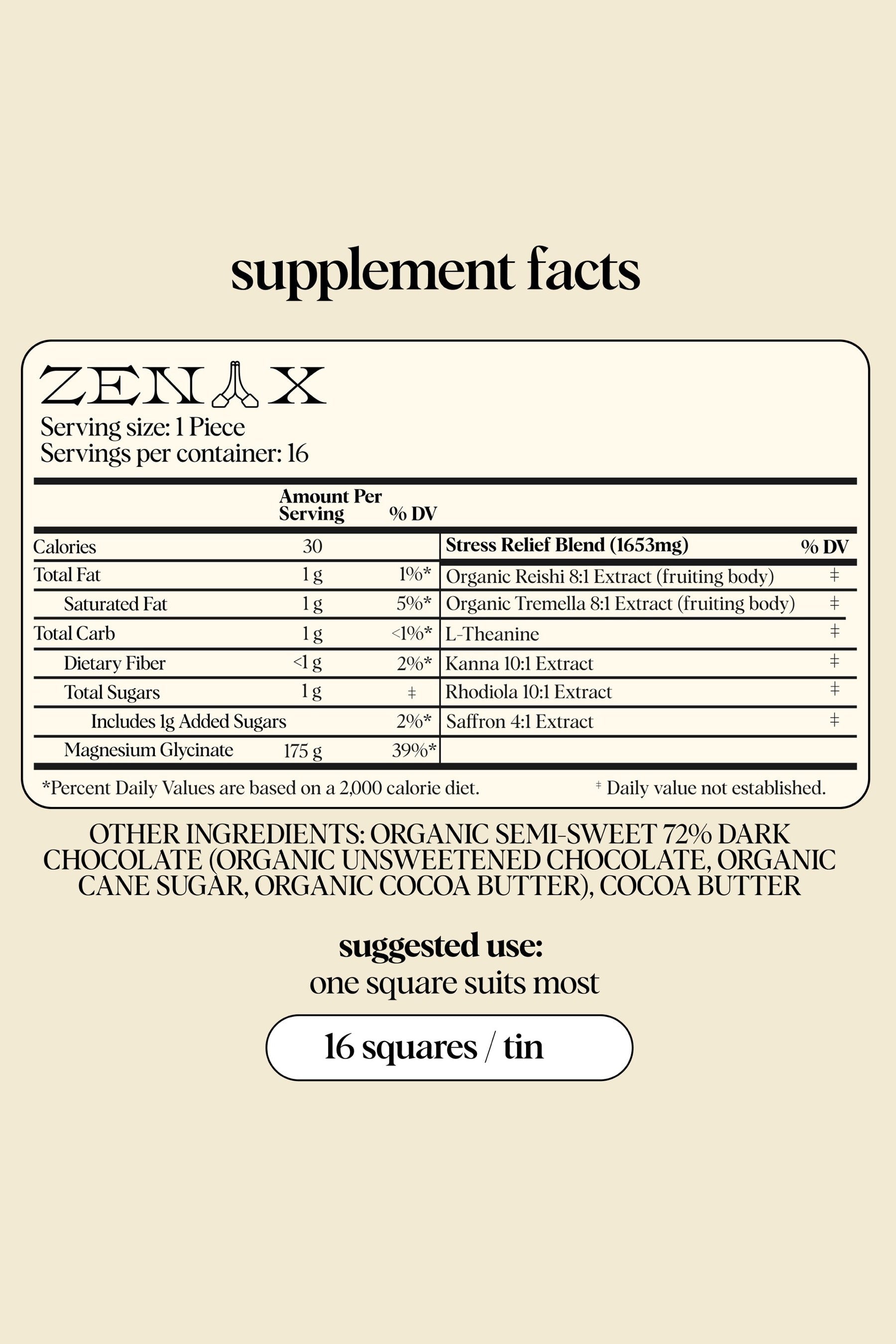 Zen-X Mushroom Chocolate