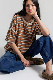 Almond Clean Rugby Tee